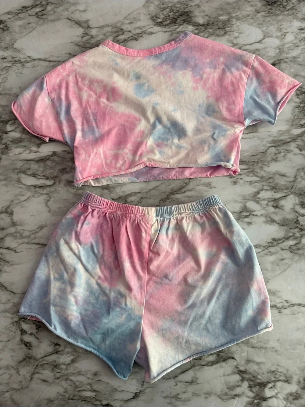Cotton Candy Crop Too Matching Set